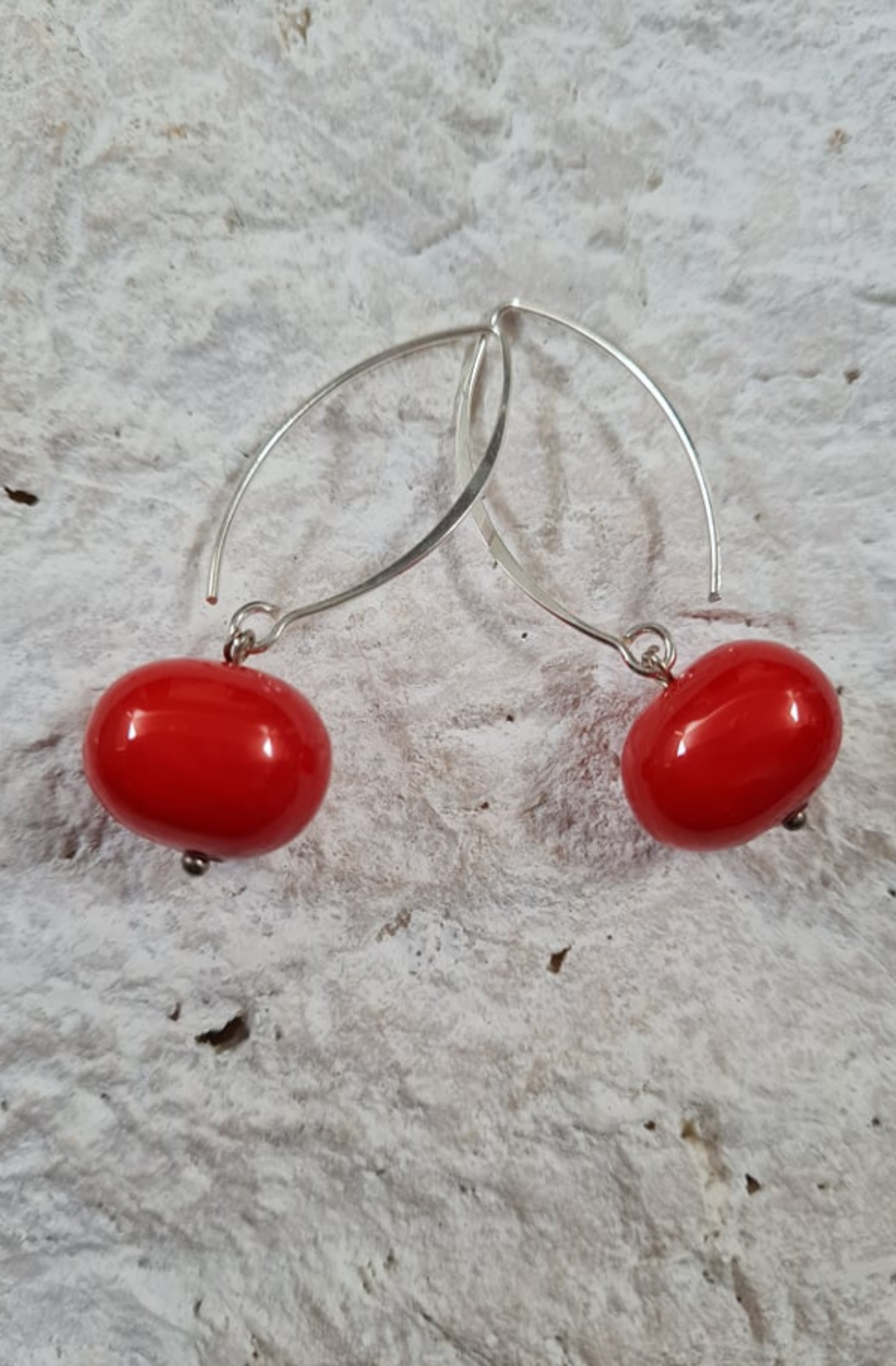 Miami Spice - Pearl Ball Drop Earrings