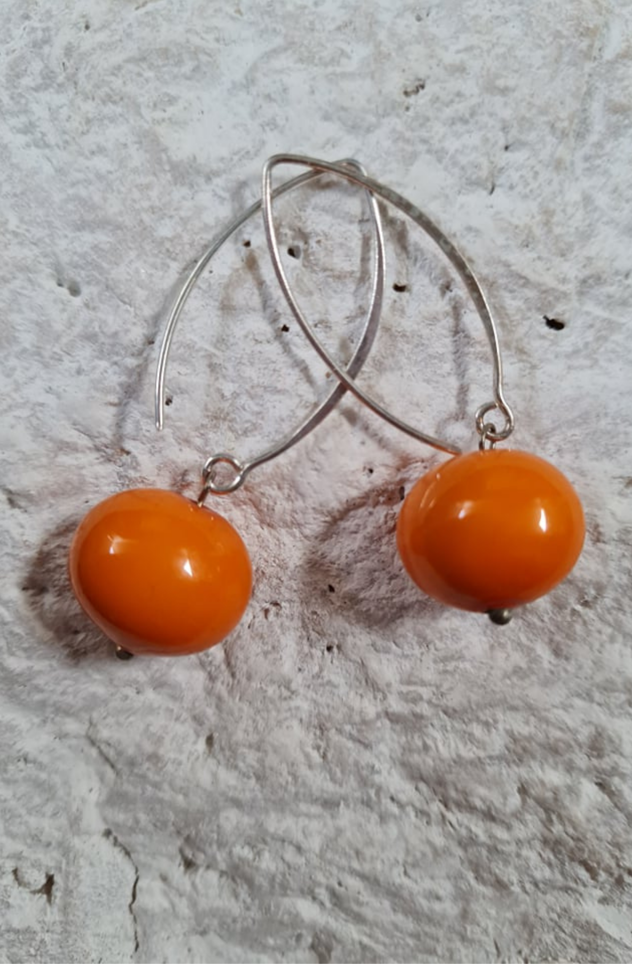 Miami Spice - Pearl Ball Drop Earrings