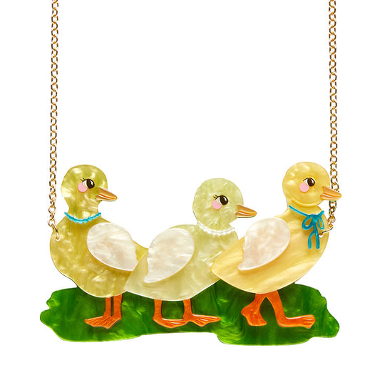 A Brood Of Ducklings Necklace SALE