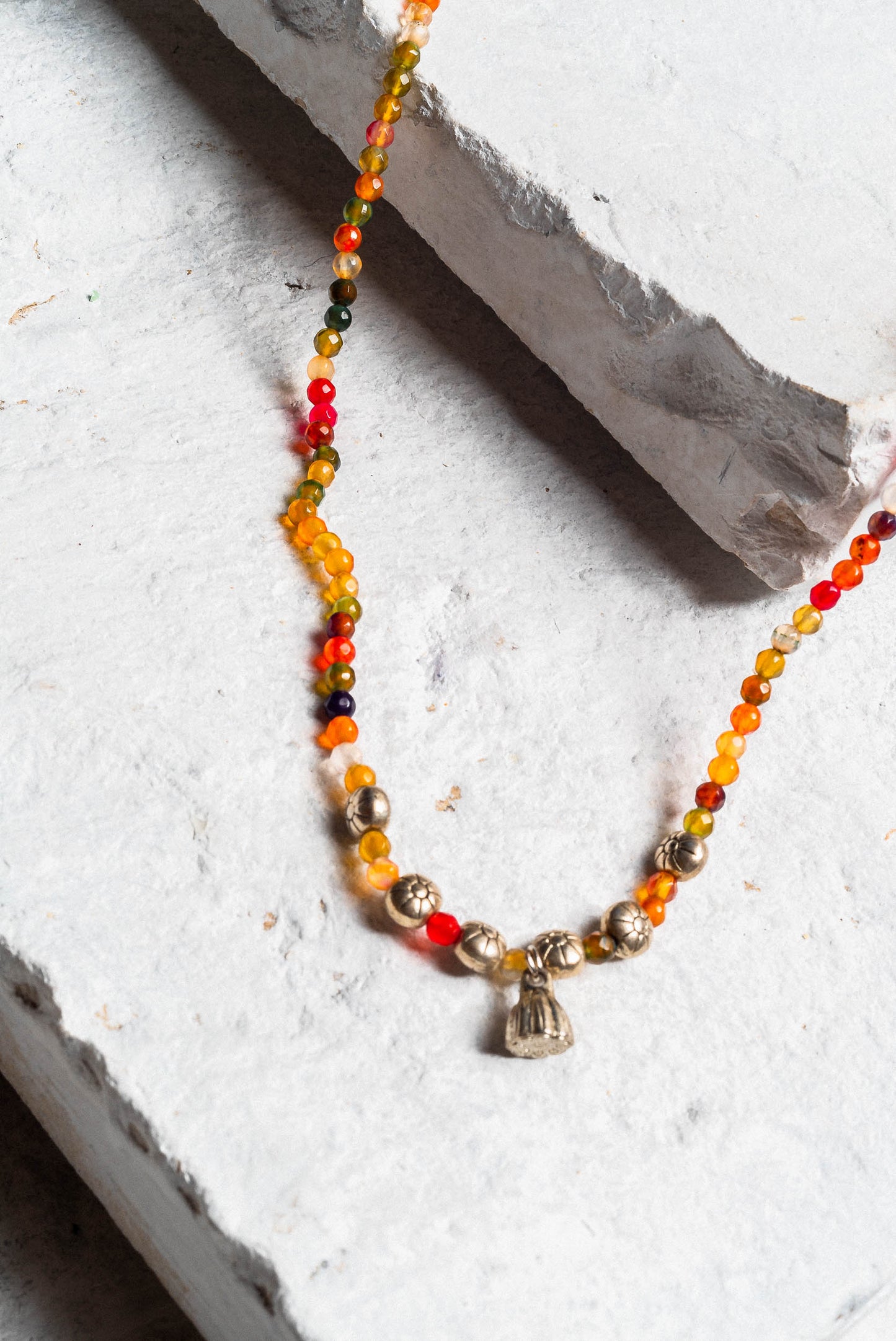 Fran Wrap Necklace/Bracelet, Bright Multi