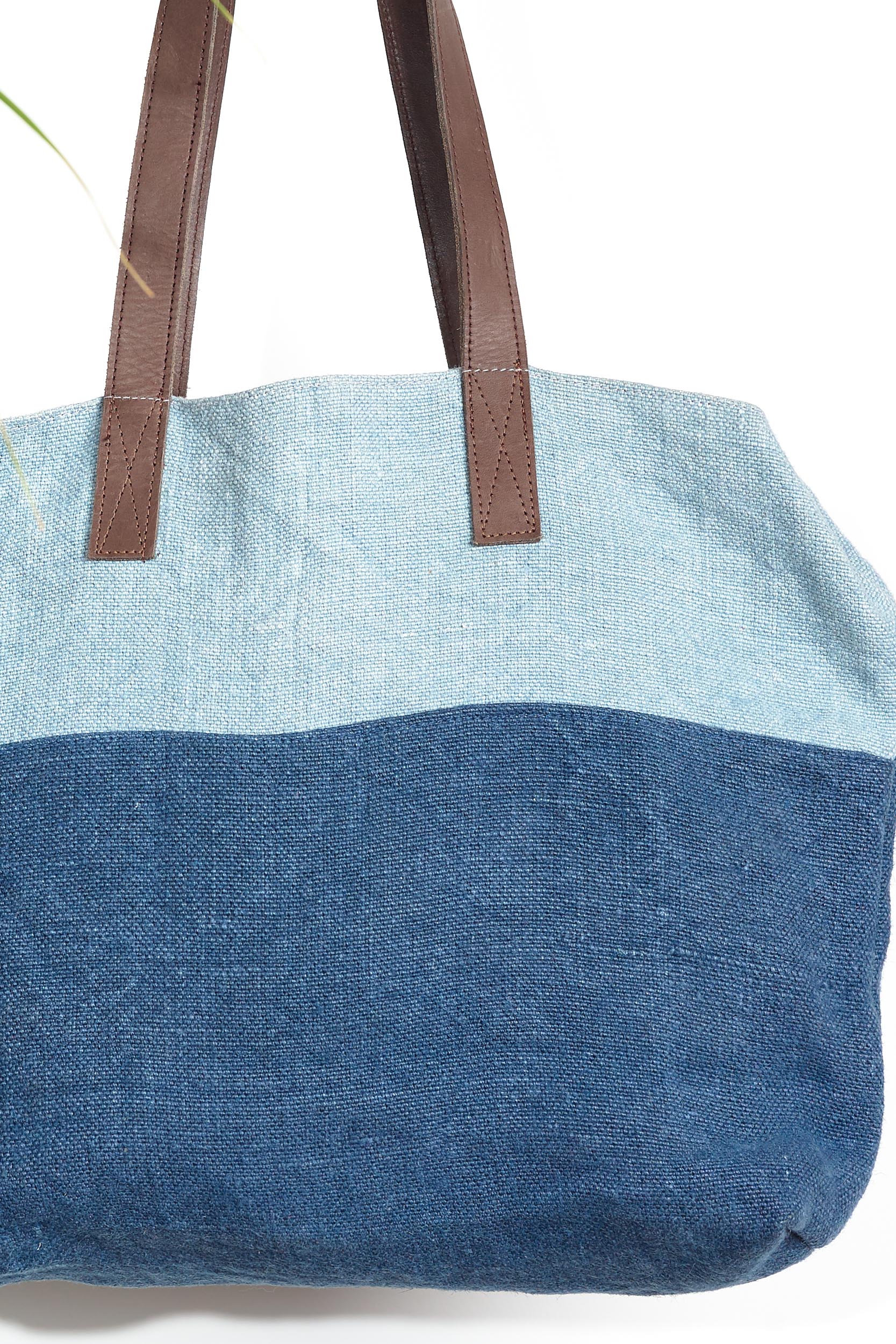 Double Denim Jute Shoulder Bag – Where The Wilde Things Are