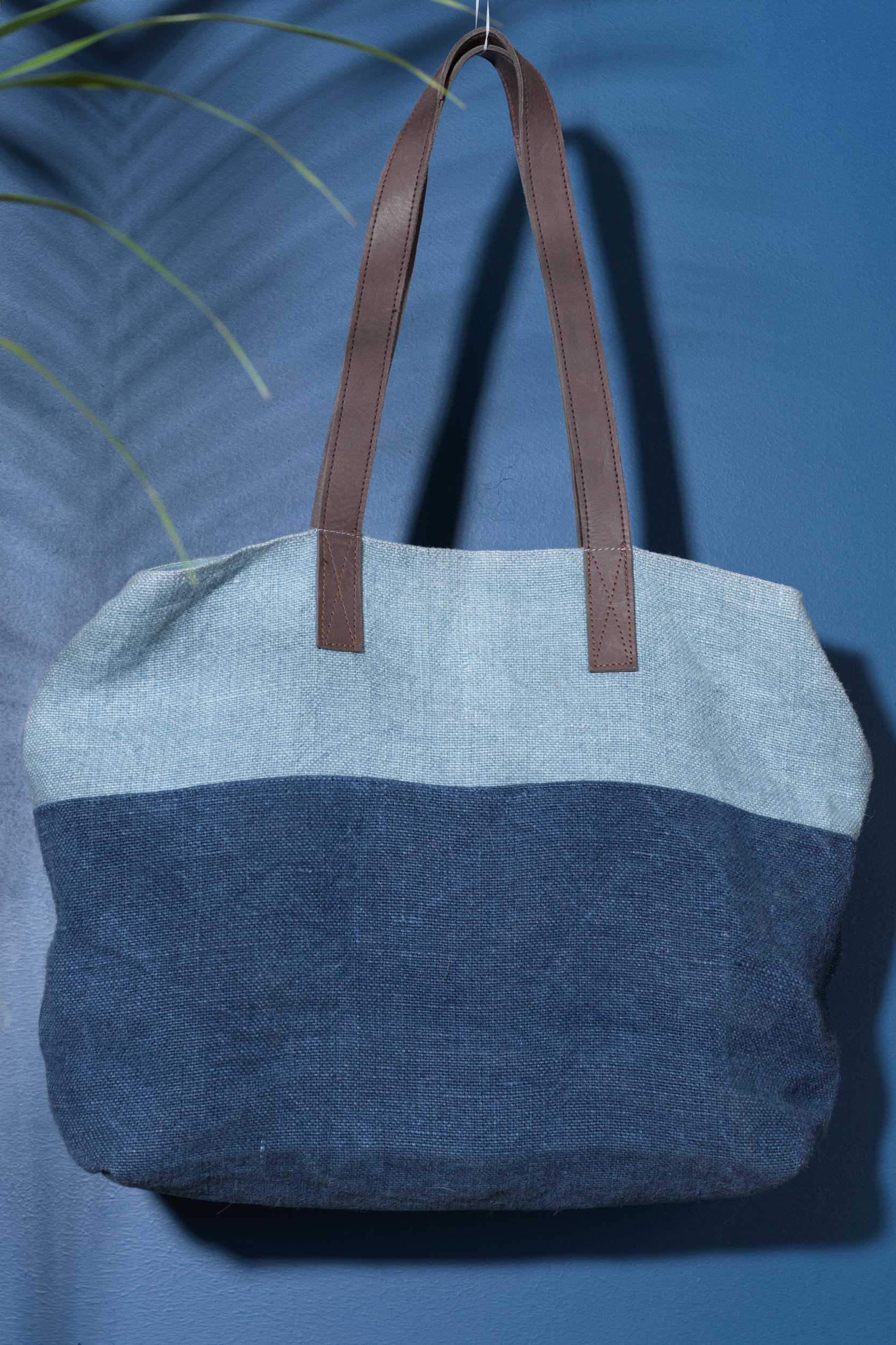 Double Denim Jute Shoulder Bag – Where The Wilde Things Are